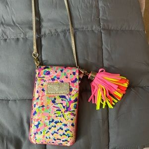Lilly Pulitzer phone case purse